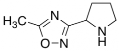 5-methyl-3-(pyrrolidin-2-yl)-1,2,4-oxadiazole