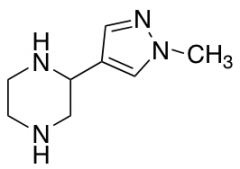 2-(1-Methyl-1H-pyrazol-4-yl)piperazine