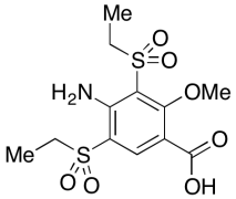 2-Methoxy-4-amino-3,5-diethylsulfonyl benzoic acid