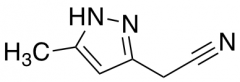 2-(3-methyl-1H-pyrazol-5-yl)acetonitrile