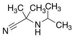 2-methyl-2-[(propan-2-yl)amino]propanenitrile