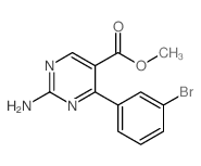 Methyl 2-amino-4-(3-bromophenyl)pyrimidine-5-carboxylate