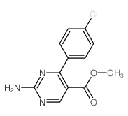 Methyl 2-amino-4-(4-chlorophenyl)pyrimidine-5-carboxylate