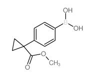 4-(1-(Methoxycarbonyl)cyclopropyl)phenylboronic acid