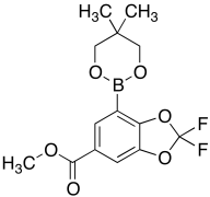 6-Methoxycarbonyl-2,2-difluorobenzo[d][1,3]dioxole-4-boronic acid, pinacol ester