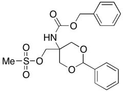 N-[5-[((Methylsulfonyl)oxy)methyl]-2-phenyl-1,3-dioxan-5-yl]carbamic Acid Phenylmethyl Est