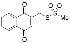2-[[(Methylsulfonyl)thio]methyl]-1,4-naphthoquinone