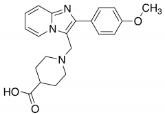 1-[2-(4-Methoxy-phenyl)-imidazo[1,2-a]pyridin-3-ylmethyl]-piperidine-4-carboxylic Acid