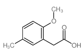 (2-Methoxy-5-methylphenyl)acetic acid