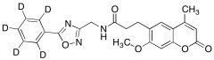 7-Methoxy-4-methyl-2-oxo-N-[(5-phenyl-1,2,4-oxadiazol-3-yl)methyl]-2H-1-benzopyran-6-propa