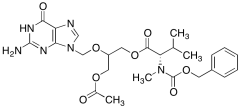 N-Methyl-N-benzyloxycarbonyl O-Acetyl Valganciclovir