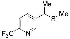 5-[1-(Methylthio)ethyl]-2-trifluoromethylpyridine