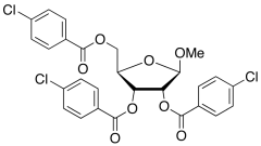 Methyl 2,3,5-Tri-O-p-chlorobenzoyl-&beta;-D-ribofuranoside