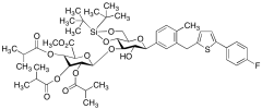 Methyl 2,3,4-Tri-O-isobutyryl 4,6-O-[Bis(1,1-dimethylethyl)silylene]-canagliflozin 3-Glucu