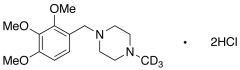 N-(Methyl-d3) Trimetazidine Dihydrochloride