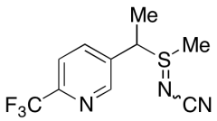 N-[Methyl[1-[6-(trifluoromethyl)-3-pyridinyl]ethyl]-&lambda;4-sulfanylidene]cyanamide