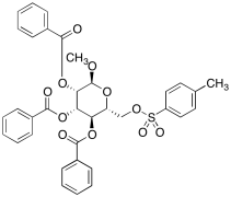 Methyl 2,3,4-tri-O-benzoyl-6-O-[(4-methylphenyl)sulfonyl]-alpha-D-mannopyranoside