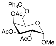 Methyl 6-O-Trityl-2,3,4-tri-O-acetyl-&alpha;-D-galactopyranoside