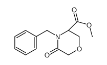 Methyl (s)-4-benzyl-5-oxo-morpholine-3-carboxylate