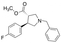 Methyl DL-(3S,4R)-1-benzyl-4-(4-fluorophenyl)pyrrolidine-3-carboxylate