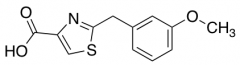 2-(3-Methoxybenzyl)-1,3-thiazole-4-carboxylic Acid