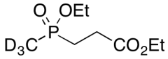 3-Methylphosphinicopropionic Acid-d3 Diethyl Ester