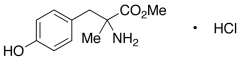 &alpha;-Methyl-D,L-p-tyrosine Methyl Ester Hydrochloride