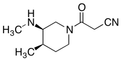 (3R,4R)-4-Methyl-3-(methylamino)-&beta;-oxo-1-piperidinepropanenitrile