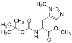 Methyl 2-((tert-Butoxycarbonyl)amino)-3-(1-methyl-1H-imidazol-5-yl)propanoate