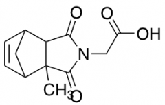 (2-Methyl-3,5-dioxo-4-azatricyclo[5.2.1.0~2,6~]dec-8-en-4-yl)acetic Acid