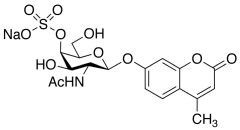 4-Methylumbelliferyl 2-Acetamido-2-deoxy-&beta;-D-galactopyranoside, 4-Sulfate Sodium 