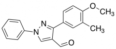 3-(4-Methoxy-3-methylphenyl)-1-phenyl-1H-pyrazole-4-carbaldehyde
