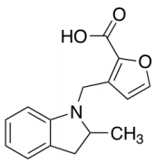 3-[(2-Methyl-2,3-dihydro-1H-indol-1-yl)methyl]furan-2-carboxylic Acid