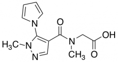 2-{N-Methyl-1-[1-methyl-5-(1H-pyrrol-1-yl)-1H-pyrazol-4-yl]formamido}acetic Acid