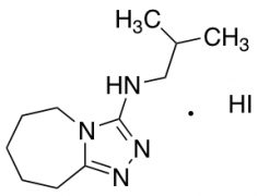 N-(2-Methylpropyl)-5H,6H,7H,8H,9H-[1,2,4]triazolo[4,3-a]azepin-3-amine Hydroiodide