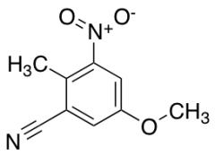 5-Methoxy-2-methyl-3-nitrobenzonitrile