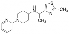 N-[1-(2-Methyl-1,3-thiazol-4-yl)ethyl]-1-(pyridin-2-yl)piperidin-4-amine