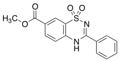 Methyl 1,1-Dioxo-3-phenyl-4H-1,2,4-benzothiadiazine-7-carboxylate