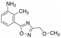 3-[3-(Methoxymethyl)-1,2,4-oxadiazol-5-yl]-2-methylaniline