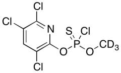 O-Methyl O-(3,5,6-Trichloro-2-pyridinyl)phosphorochloridothioic Acid Ester-D3