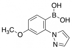 [4-methoxy-2-(1H-pyrazol-1-yl)phenyl]boronic acid