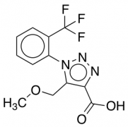 5-(methoxymethyl)-1-[2-(trifluoromethyl)phenyl]-1H-1,2,3-triazole-4-carboxylic acid