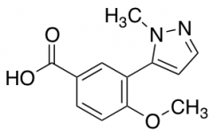 4-methoxy-3-(1-methyl-1H-pyrazol-5-yl)benzoic acid