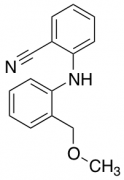 2-{[2-(methoxymethyl)phenyl]amino}benzonitrile