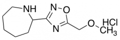 2-[5-(methoxymethyl)-1,2,4-oxadiazol-3-yl]azepane hydrochloride