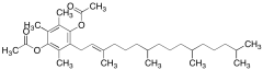 2,3,5-Trimethyl-6-(3,7,11,15-tetramethyl-2-hexadecen-1-yl)-1,4-benzenediol 1,4-Diacetate