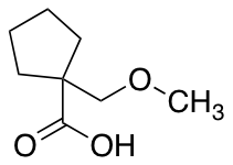 1-(methoxymethyl)cyclopentane-1-carboxylic acid