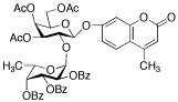 4-Methylumbelliferyl 3,4,6-Tri-O-acetyl-2-O-(2,3,4-tri-O-benzoyl-&alpha;-L-fucopyranos