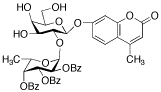 4-Methylumbelliferyl 2-O-(2,3,4-Tri-O-benzoyl-&alpha;-L-fucopyranosyl)-&beta;-D-ga