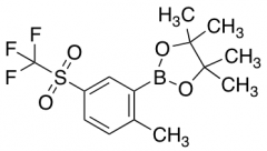 2-Methyl-5-(trifluoromethylsulfonyl)phenylboronic Acid Pinacol Ester
